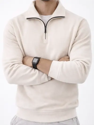 Cream Premium Sweatshirt