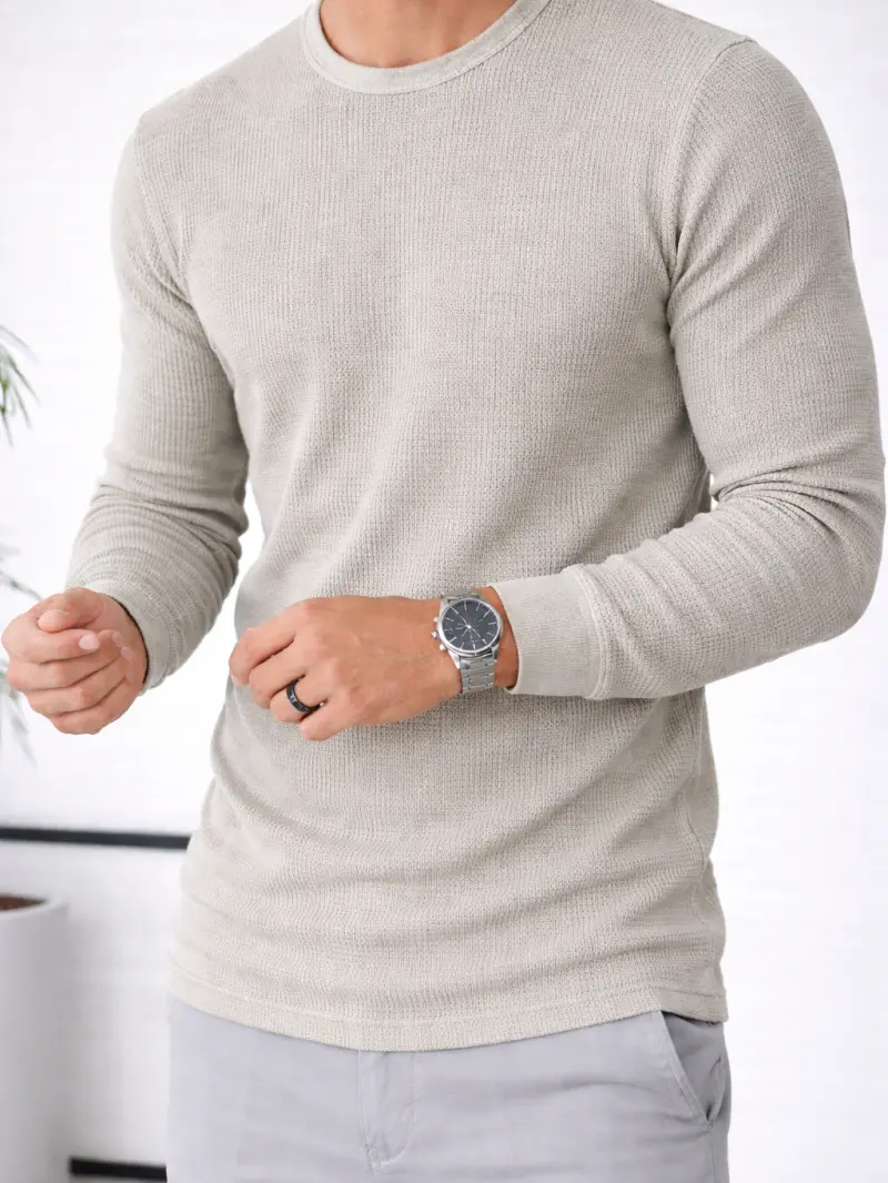 Cold Beige - Thermal Full Sleeve