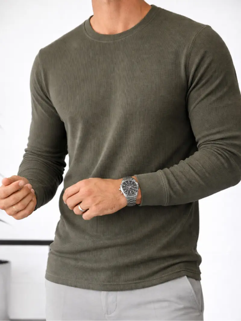 Olive - Thermal Full Sleeve T-shirt